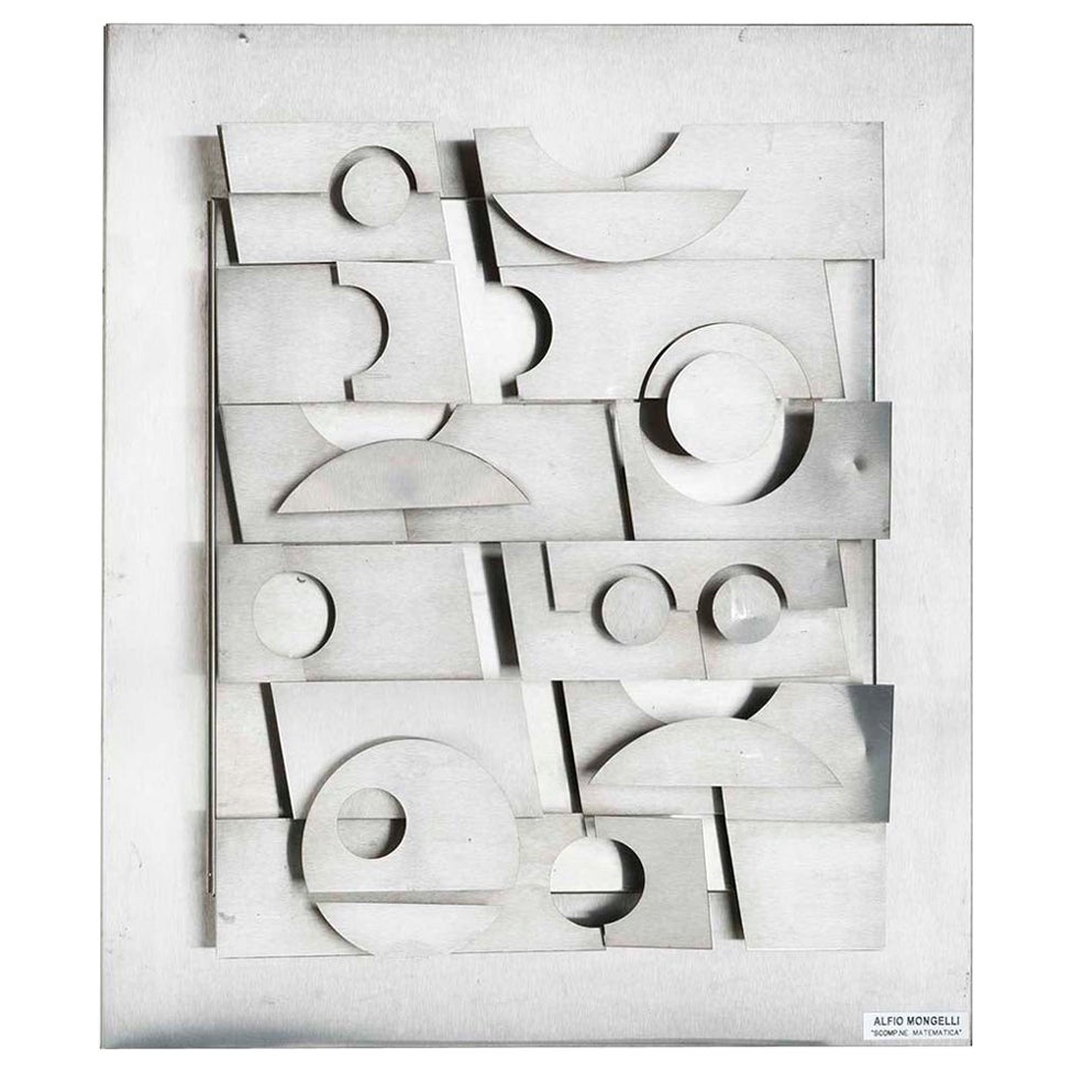 Alfio Mongelli - « Scomposizione matematica » (Scomposizione mathématique) - ABC, 1980 en vente