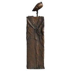 Anthropomorphe Bronze von Sebastiano Fini '1949-2003'