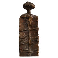 Anthropomorphe Bronze von Sebastiano Fini