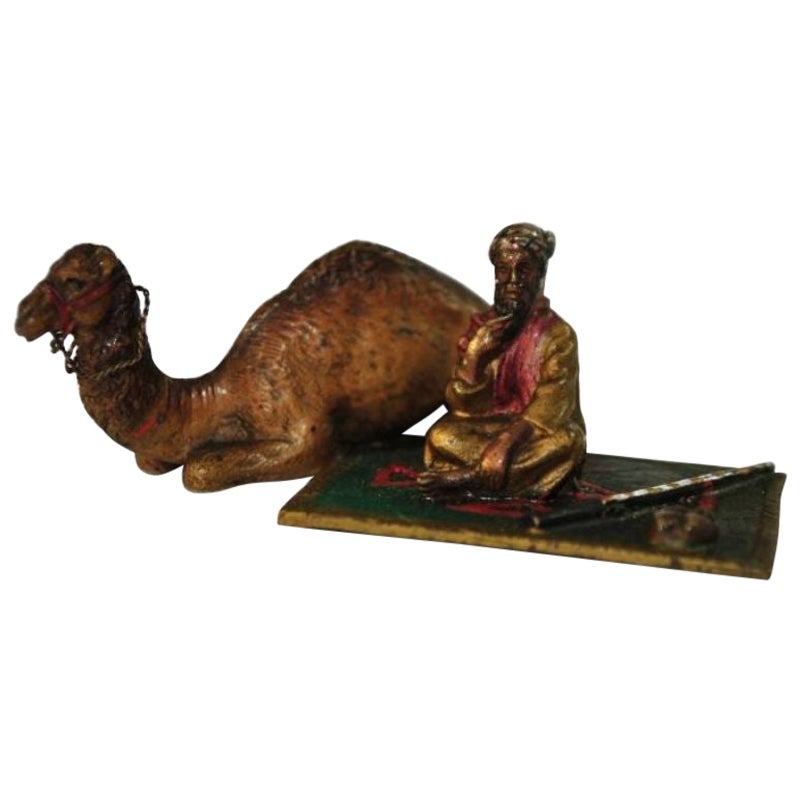 Wiener Bronze Tuareg Orientalischer Orientalist