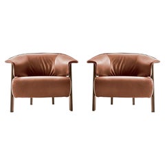 Set of Two ''Back-Wing Armchair', Patricia Urquiola by Cassina