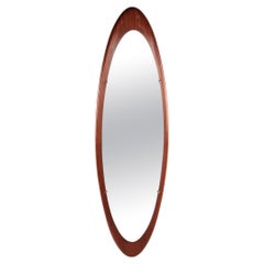 Used Mid-Century Teak Mirror by Franco Campo & Carlo Graffi for Home, Italy 1960s