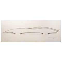 André Ferrand, the Perfect Line, Pencil 1998