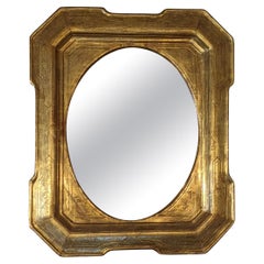 Mirror tray gilded with gold leaf, early 19th , Italy
