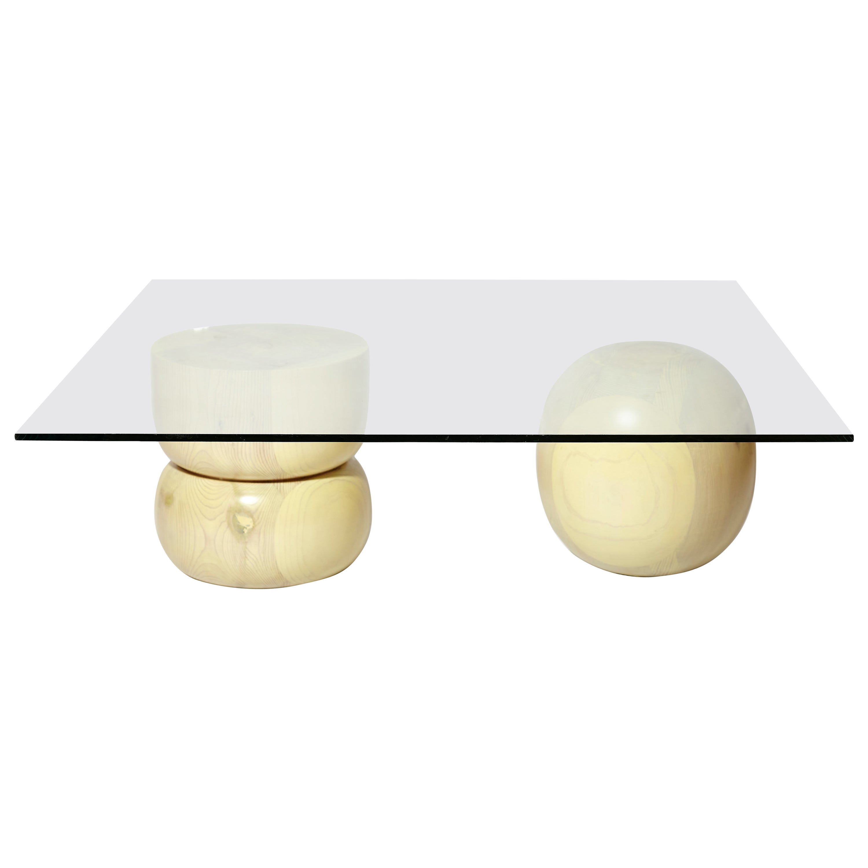 Sculptural Fiberglass Coffee Table at 1stDibs