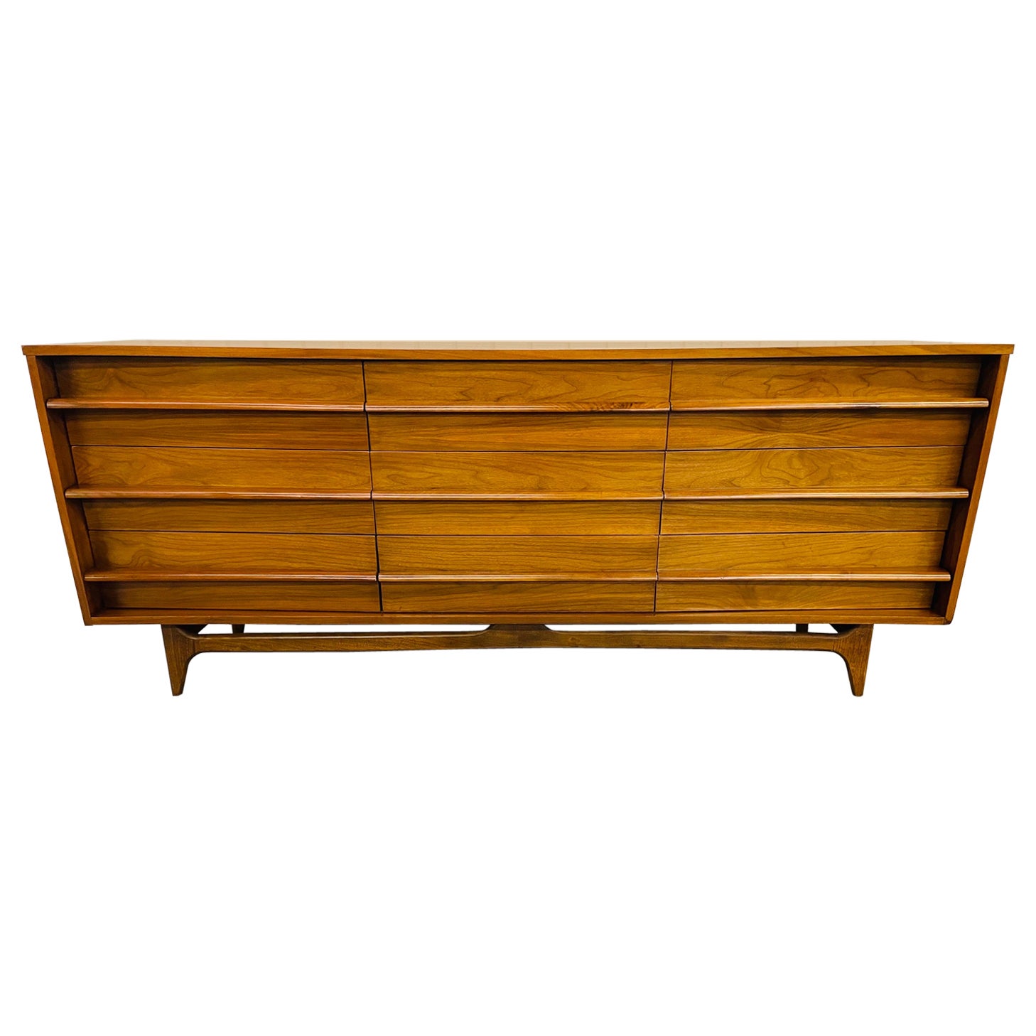 Mid-Century Young Manufacturing Walnut Dresser