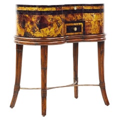 Maitland Smith Coconut Shell and Horn Chest