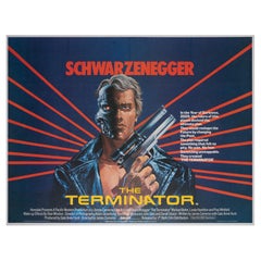 Terminator 1985 UK Quad Film Poster, Francis