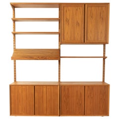 Vintage Poul Cadovius Shelving System Manufactured by CADO, 1960s Made in Denmark