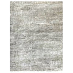 Alfombra de lana anudada a mano Geometric High-Low