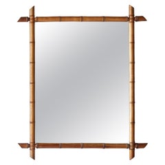 Victorian Bamboo Mirror