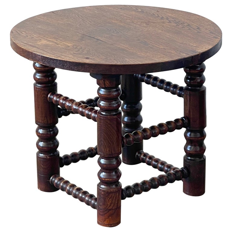 Charles Dudouyt End Table For Sale