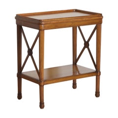Italian Neoclassical Style Walnut Bar or Side Table, early 20th century
