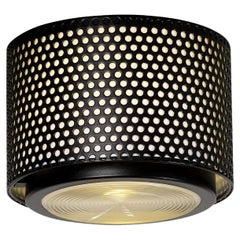 Small Pierre Guariche 'G13' Wall or Ceiling Light for Sammode Studio in Black