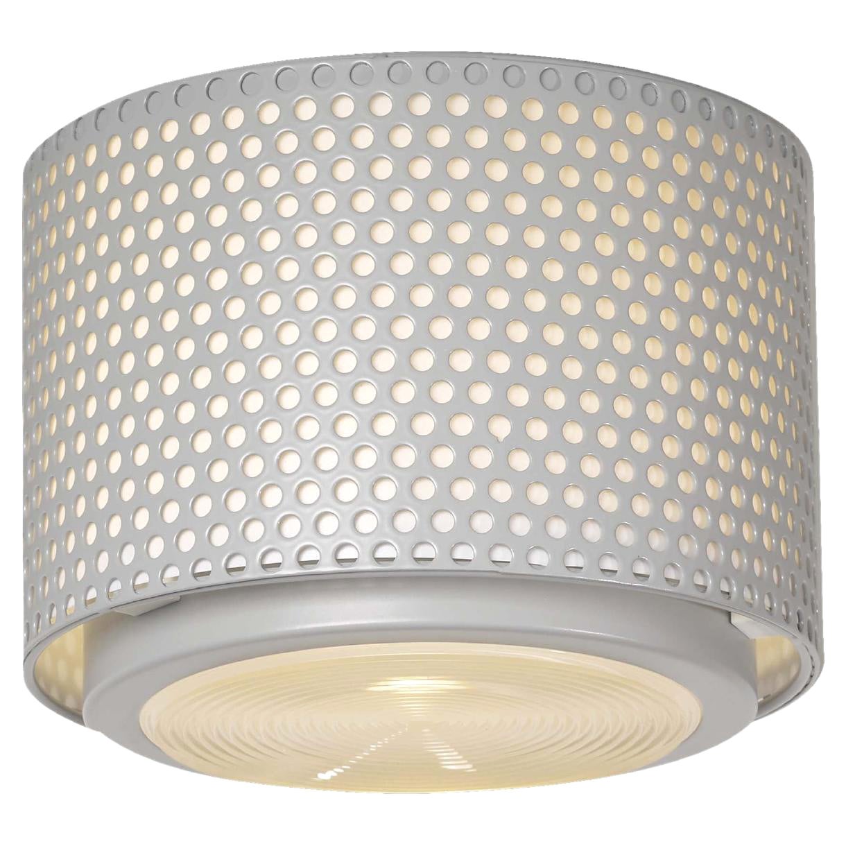 Small Pierre Guariche 'G13' Wall or Ceiling Light for Sammode Studio in Gray For Sale