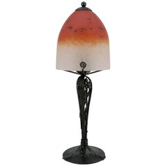 SCHNEIDER & VOUTIER French Art Deco Table Lamp, 1924-1928