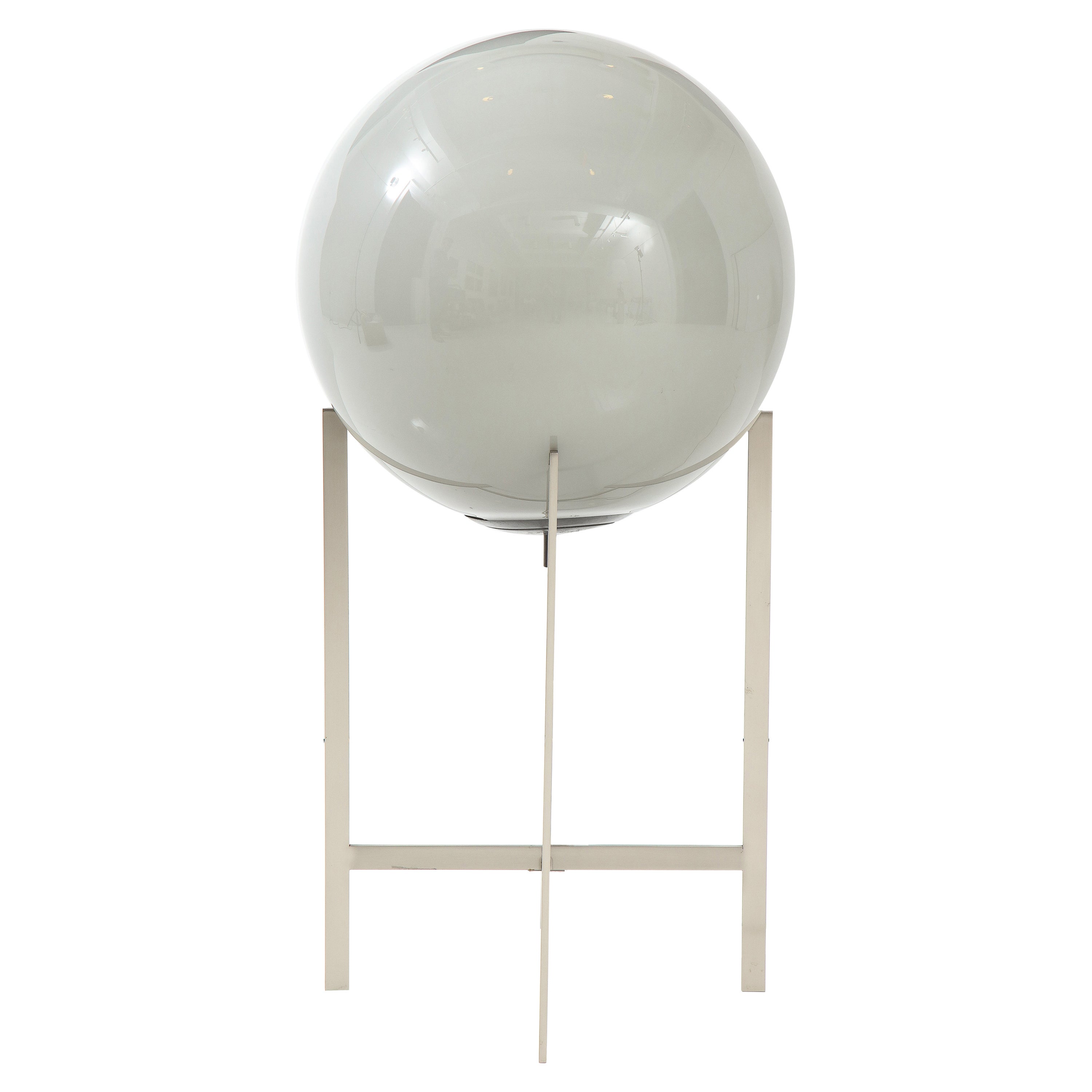 La Murrina Grey Orb Floorlamp For Sale