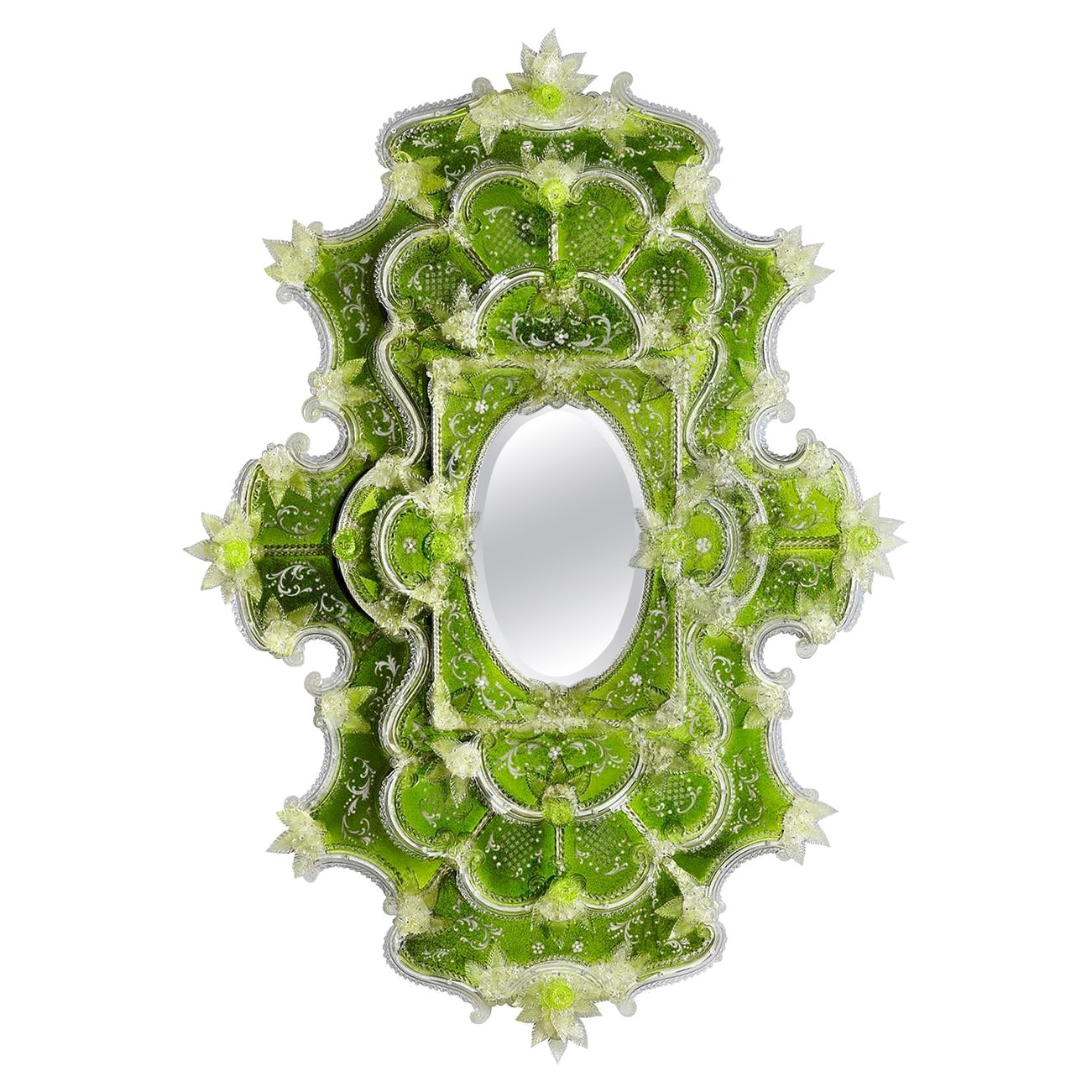 Frog Prince Green Mirror
