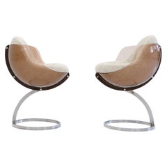 Space Age Sphère Dining Chairs by Boris Tabacoff for Mobillier Modulaire Modern