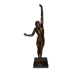 Early 20th Century Art Nouveau Sculpture "The Star" by, Harriet W. Frishmuth