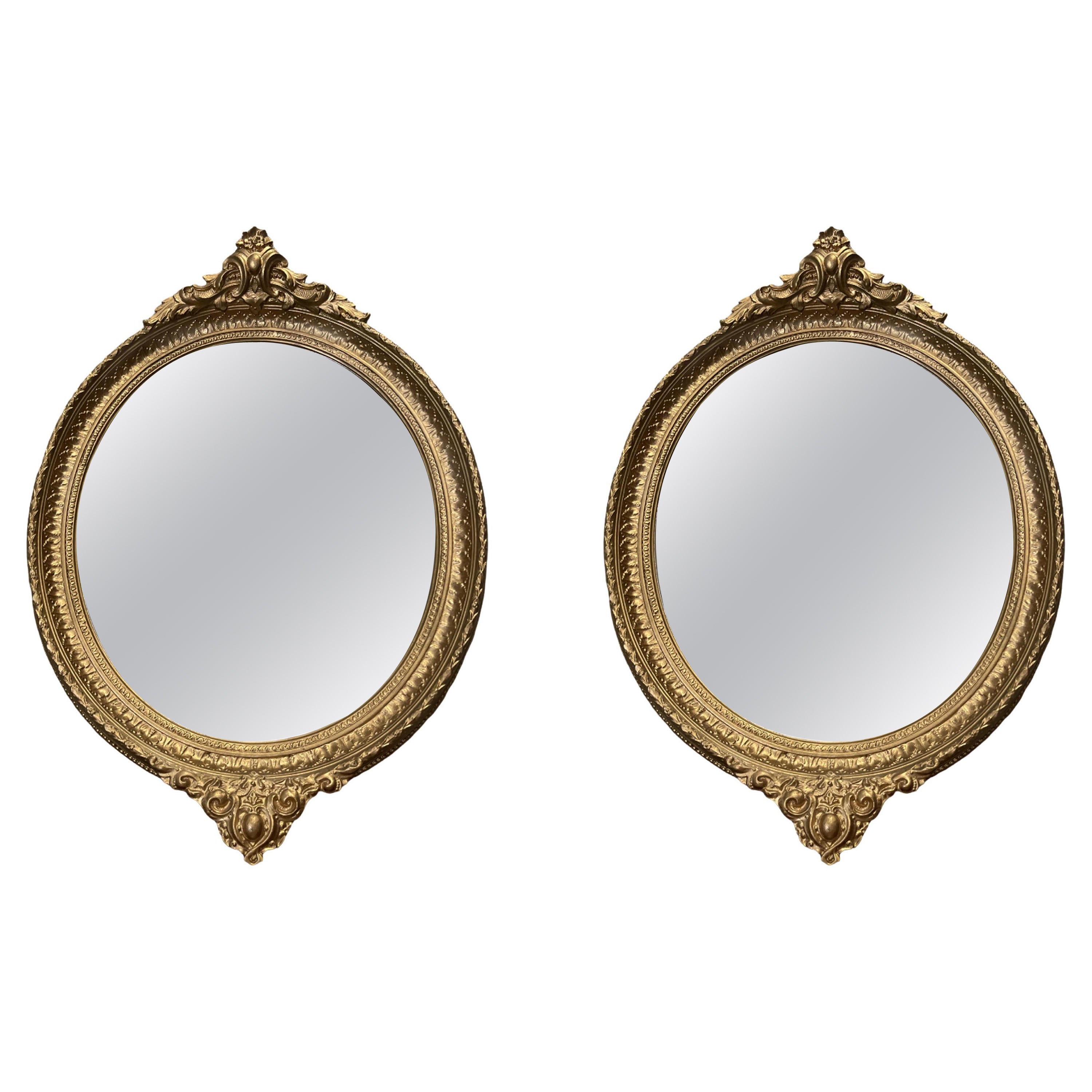 Gold gilt diamond mirror at 1stDibs