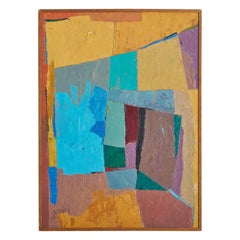Untitled Abstract Oil Painting by Jean-Pierre Grard, France 2008