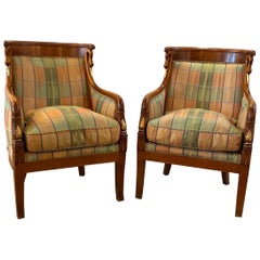 Pair Empire Stye Chairs