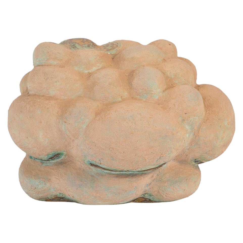 Ceramic Sculpture of Abstract Cloud by Holly Curcio  For Sale