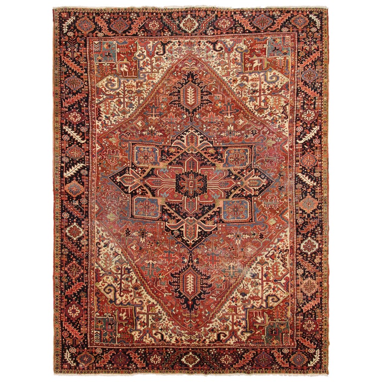Tapis persan Bakhtiar - XXe siècle