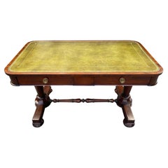 Antique Early 19th Century William IV Period Mahogany Library Writing Table