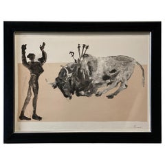 Elisabeth Frink '1930-1993', Corrida Five, Lithograph, 1973, Signed And Numbered