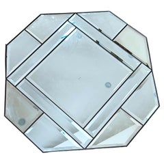 Octagonal Prismatic Multi-Panel Wall Mirror, Late 1960s