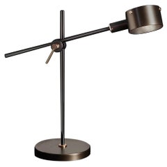 Giuseppe Ostuni Model 252 'G.O.' Table Lamp in Bronze for Oluce
