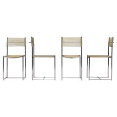 Set of 4 Spaghetti Chairs by G. Belotti for Alias, Italy, 1979