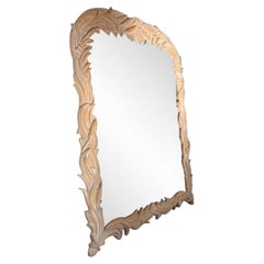 Used Hollywood Regency Floor Mirror in the Serge Roche Style