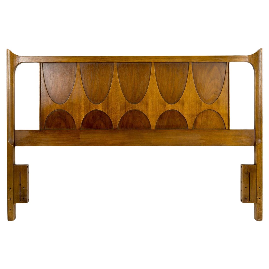 MidCentury Broyhill Brasilia Queen Headboard at 1stDibs