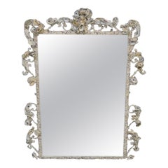 Shell Decorated Grotto Style Mirror