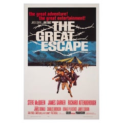 Vintage "The Great Escape" US Film Poster, Frank McCarthy, 1963