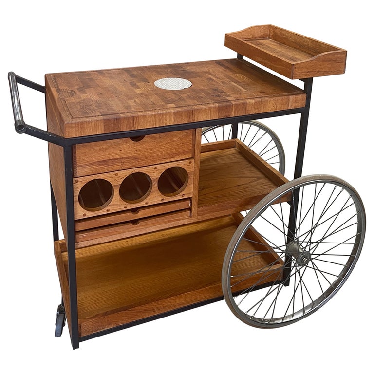 Bicycle Bar Cart 2 For Sale on 1stDibs bicycle bar for sale