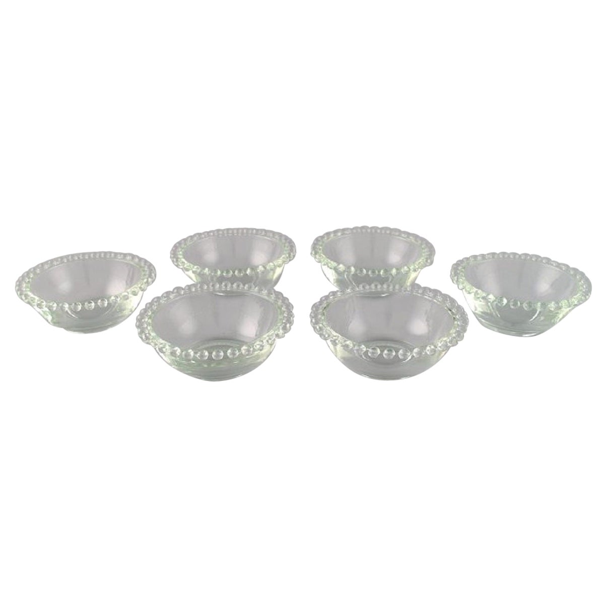 LALIQUE Crystal Finger Bowl Glass / Glasses 6 cm PHALSBOURG Design 