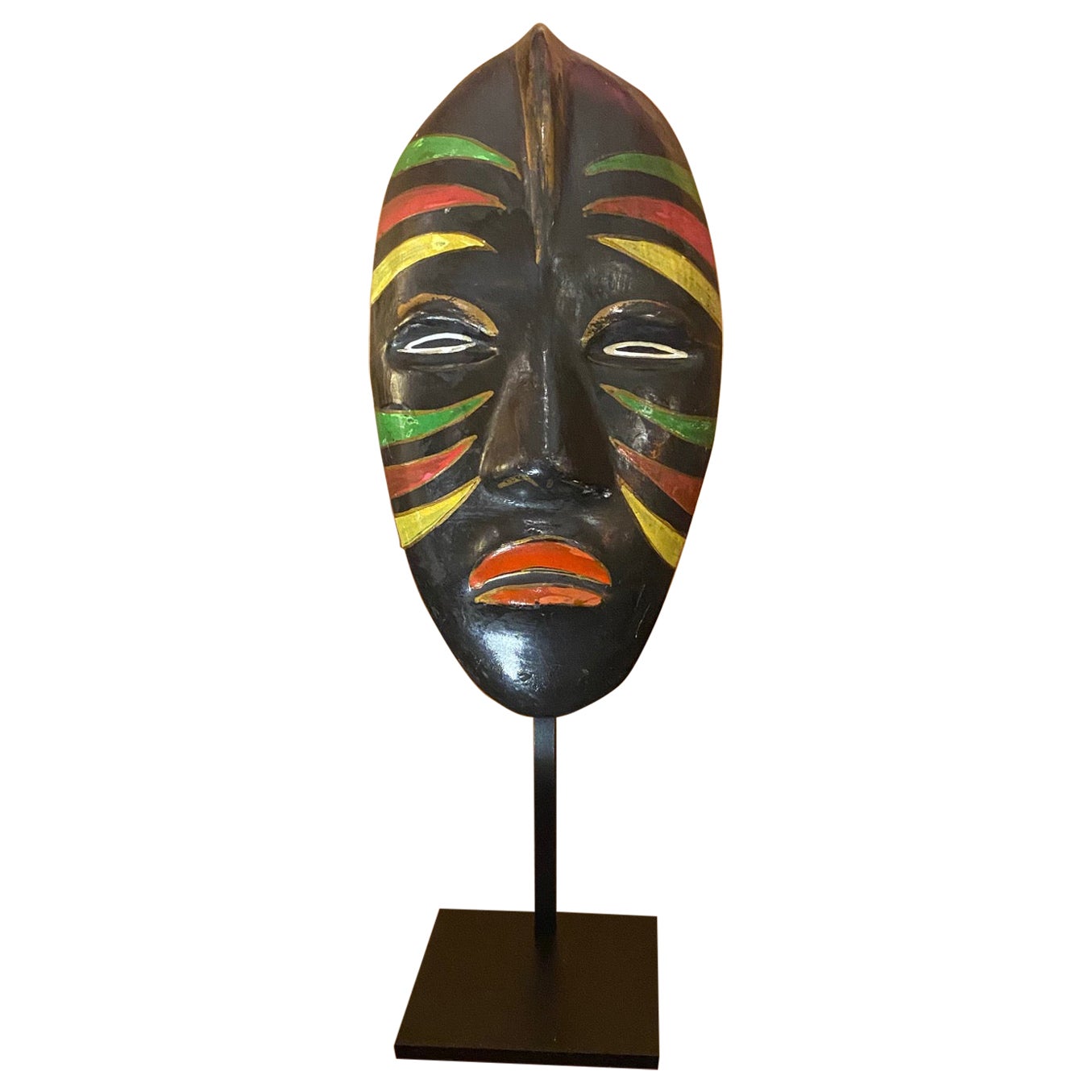 Ceramic Mask, Vallauris, France, 1960s For Sale