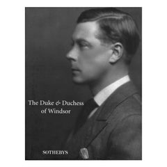 Duke & Duchess of Windsor Sotheby's, (Book)