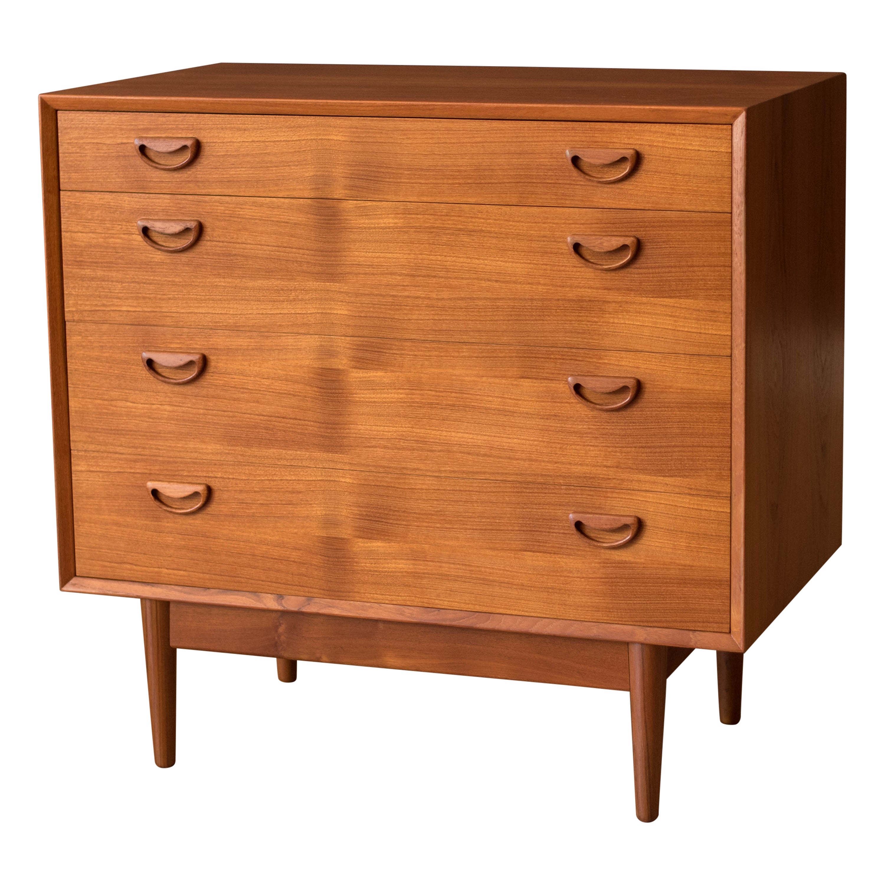 Svend Aage Madsen EightDrawer Dresser in Teak at 1stDibs