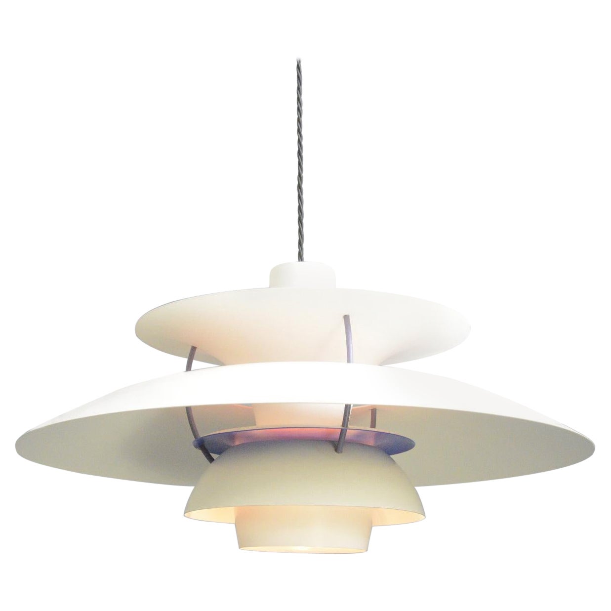 Model PH5 Pendant Light By Louis Poulson Circa 1960s