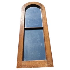 Antique 19th Century Pine Window Frame Converted to Mirror