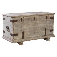 1760s French Bleached Oak Trunk