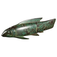 Retro Japanese Bronze Carp