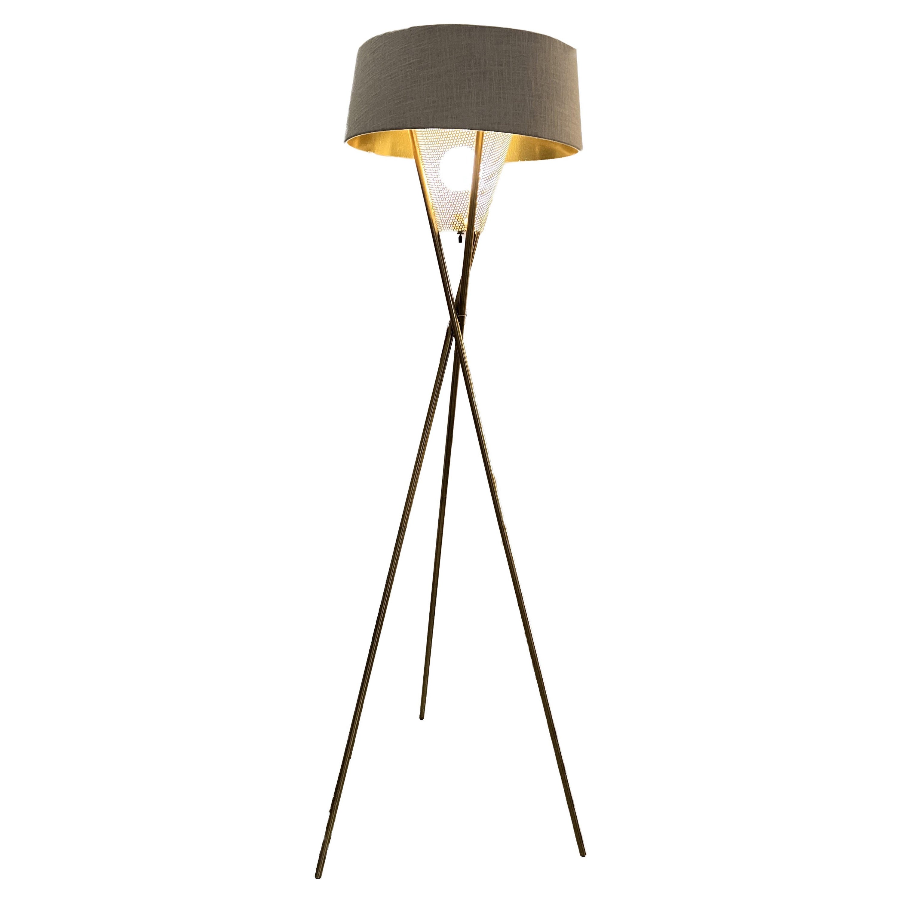 French 1960s Floor Lamp