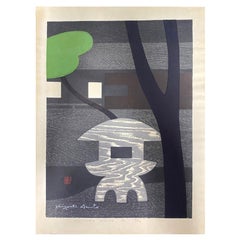 Vintage Kiyoshi Saito Signed Limited Edition Japanese Woodblock Print Katsura Kyoto G