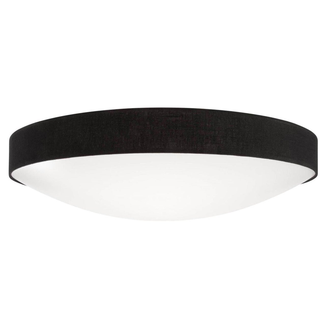 Konsthantverk Kant Black Ceiling Lamp For Sale